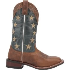 Dan Post Brown & Blue "Early Stars" Square Toe -Ariat Store 01 5897 BN102 big 815715db e119 4458 8ee3 2d4842482ac6