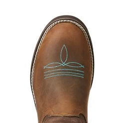 Ariat Women's Distressed Brown Delilah Round Toe Boot 9 Ariat Women's Distressed Brown Delilah Round Toe Boot -Ariat Store 10021457 toe