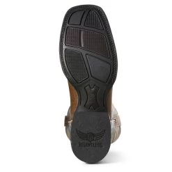 Men's Ariat Toffee And Black Square Toe Boot 6 Men's Ariat Toffee And Black Square Toe Boot -Ariat Store 10027182 2