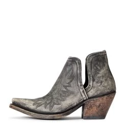 Ariat Women's Distressed Black Dixon -Ariat Store 10034044 side