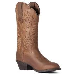 Ariat Women's Heritage R Toe StretchFit Western Boot -Ariat Store 10038380 medial