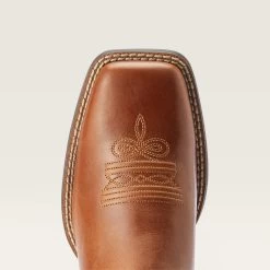 Ariat Women's Round Up Brown/Turquoise Square Toe Boots 12 Ariat Women's Round Up Brown/Turquoise Square Toe Boots -Ariat Store 10042534 toe warm