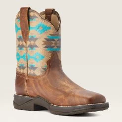 Ariat Women's Savannah Shorty Western Boot -Ariat Store 10042576 medial warm