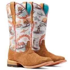 Ariat Women's Frontier Aloha Western Boot -Ariat Store 10044518 pair