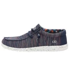 Heydude Hey Dude Blue And Orange Wally Casual Shoe