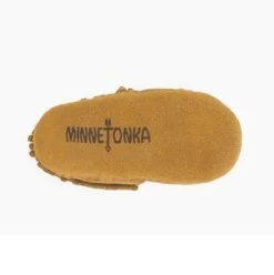 Taupe Suede Infant Minnetonka Moccasin -Ariat Store 1167 3