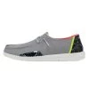 Heydude Hey Dude Wendy Steel Grey Snake Print Shoes