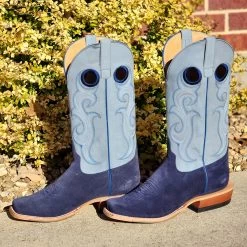 Horse Power Marine Blu Suede Boots -Ariat Store 20221205 142219