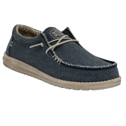 Heydude Hey Dude Men's Wally Braided Blue Night 10 Heydude Hey Dude Men's Wally Braided Blue Night -Ariat Store 40003 4NM WALLBRAIDED BLUENIGHT RIGHTANGLE