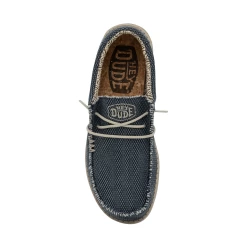 Heydude Hey Dude Men's Wally Braided Blue Night 12 Heydude Hey Dude Men's Wally Braided Blue Night -Ariat Store 40003 4NM WALLBRAIDED BLUENIGHT RIGHTTOP