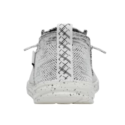 Heydude HEY DUDE WALLY HALO STONE WHITE -Ariat Store 40014 1KA WALLYHALO STONEWHITE LEFTBACK