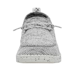 Heydude HEY DUDE WALLY HALO STONE WHITE -Ariat Store 40014 1KA WALLYHALO STONEWHITE LEFTFRONT