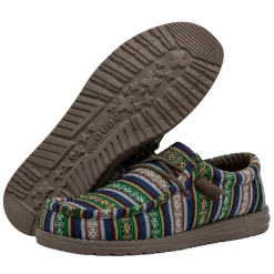 Heydude Hey Dude Wally Serape Blue Canyon -Ariat Store 40017 9BK WALLYSERAPE BLUECANYON PAIRBOTTOM