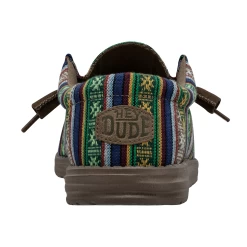 Heydude Hey Dude Wally Serape Blue Canyon -Ariat Store 40017 9BK WALLYSERAPE BLUECANYON RIGHTBACK