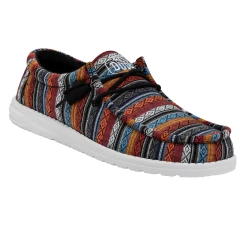 Heydude Hey Dude Men's Wally Serape Desert Horizon -Ariat Store 40017 9BR WALLYSERAPE DESERTHORIZON RIGHTANGLE