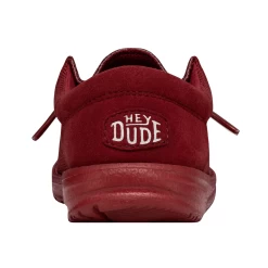 Heydude Hey Dude Youth Wally Funk Mono Red -Ariat Store 40045 610 WALLYYOUTHFUNKMONO RED RIGHTBACK