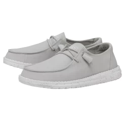 Heydude Hey Dude Wendy Slub Canvas Light Grey