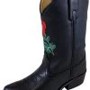 Kid's Black Rosalito Snip Toe Boots