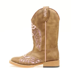 Wing And Cross Children's Square Toe