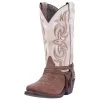 Laredo Women's White Myra Square Toe Boot