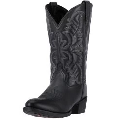 Ariat Store 10 Laredo Men's Black Birchwood Round Toe Boot