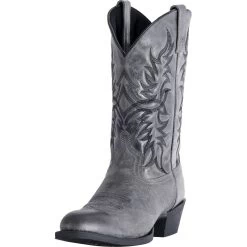 Laredo Men's Grey Harding Round Toe Boot