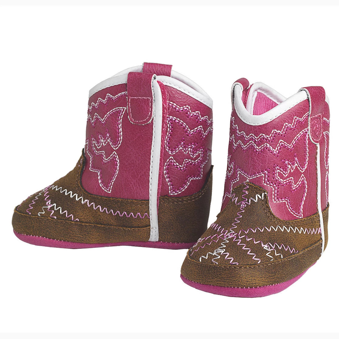 Ariat Infant Pink Twisted Tycoon Lil' Stompers Boots 1 Ariat Infant Pink Twisted Tycoon Lil' Stompers Boots