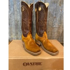 Olathe Weatbuck Kudu Boots -Ariat Store IMG 8150
