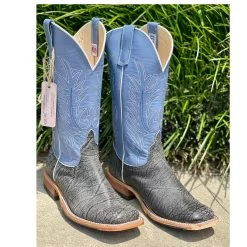 Anderson Bean Grey Cape Buffalo Boots