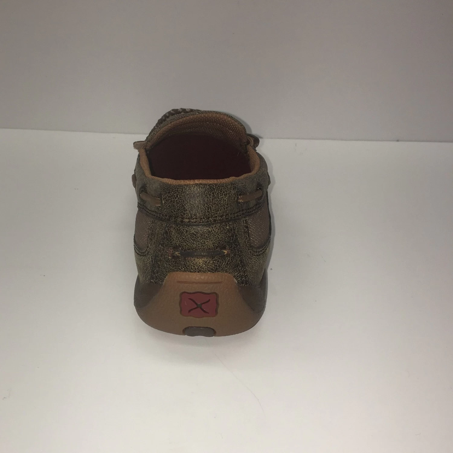 WE Exclusive ~ Twisted X Women's Tan Floral Embossed Slip On Moc 4 WE Exclusive ~ Twisted X Women's Tan Floral Embossed Slip On Moc - Image 4