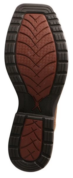 Twisted X Men's Dark Brown And Tan Square Toe Boot 7 Twisted X Men's Dark Brown And Tan Square Toe Boot -Ariat Store MLCWW05.03