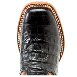Anderson Bean Kids Black Caiman Print Square Toe Boot -Ariat Store Screen Shot 2019 10 21 at 11.06.11 AM