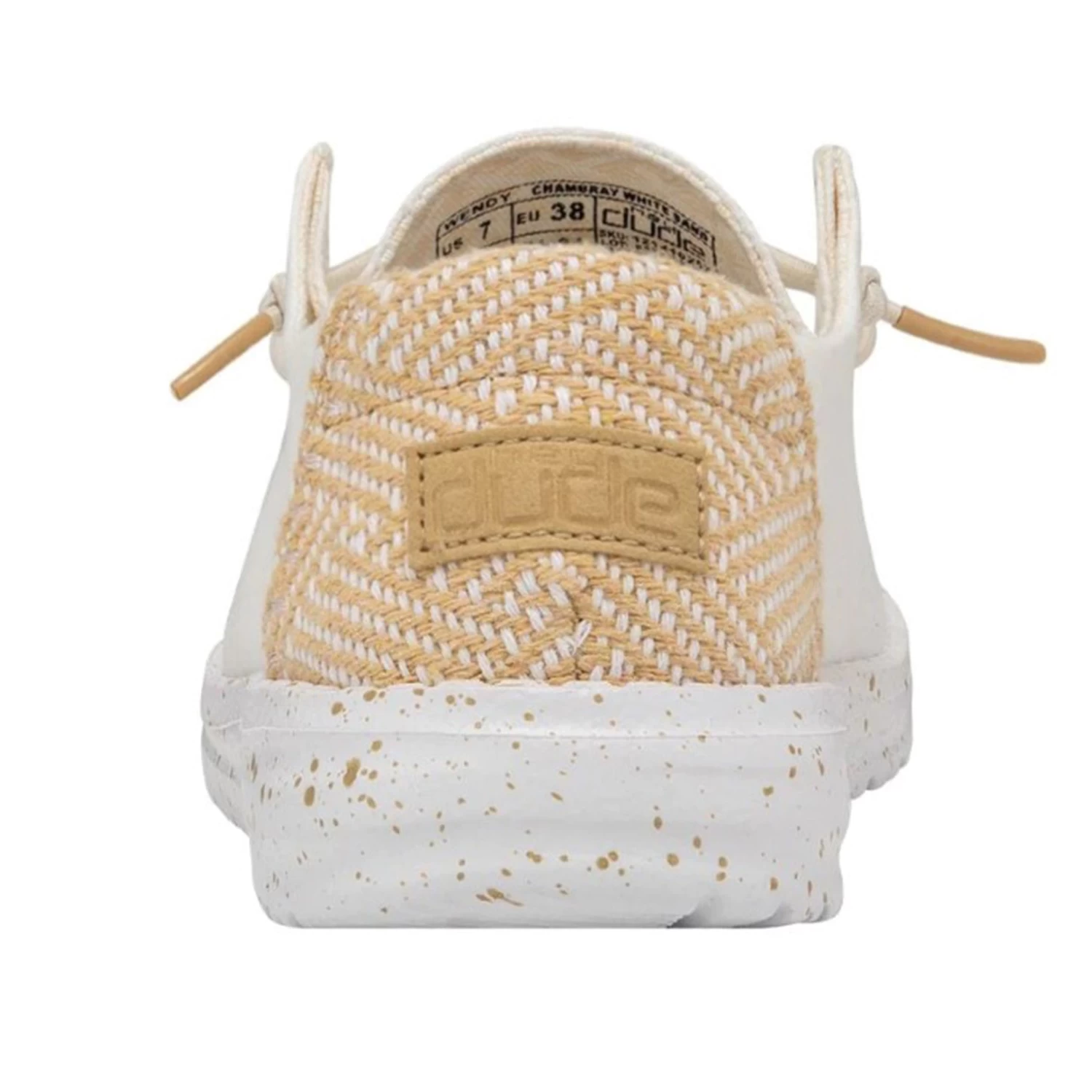 Heydude Hey Dude Wendy Chambray White Sand 2 Heydude Hey Dude Wendy Chambray White Sand - Image 2