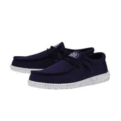 Heydude Hey Dude Men's Wally Slub Canvas Navy