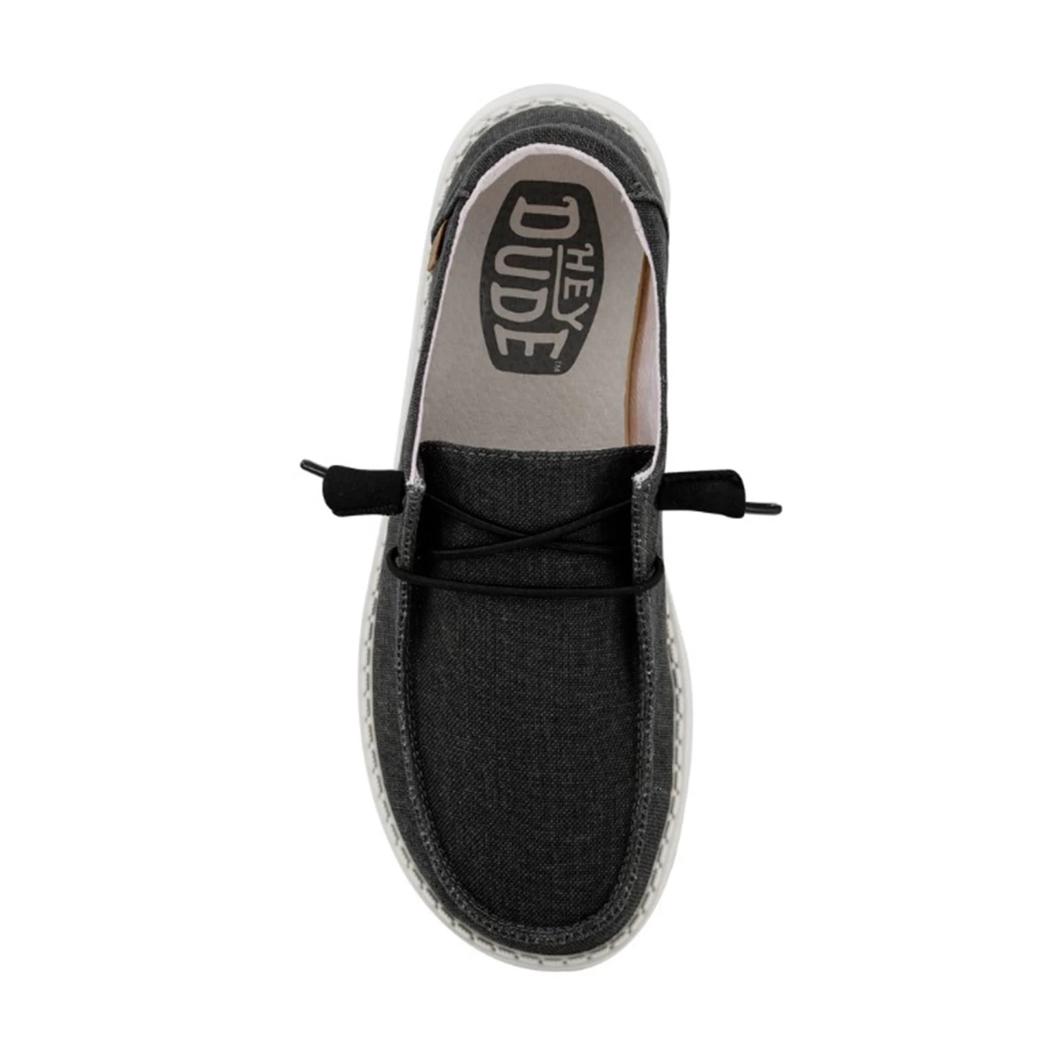 Heydude Hey Dude Wendy Chambray Off Black Shoe 6 Heydude Hey Dude Wendy Chambray Off Black Shoe - Image 6