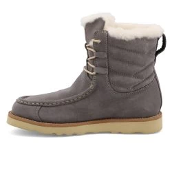 Twisted X Ladies 6" Brushed Nickel Wedge Winter Boot -Ariat Store WCAW002 side