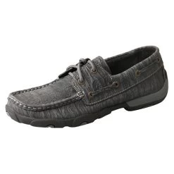 Twisted X Women's Distressed Charcoal Driving Moc