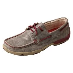 Twisted X Women's Grey And Berry Moc