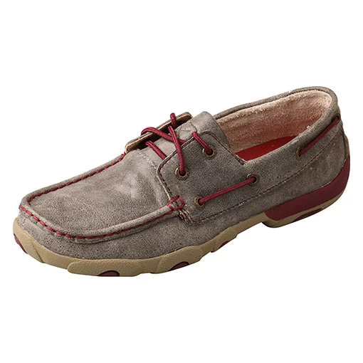 Twisted X Women's Grey And Berry Moc 1 Twisted X Women's Grey And Berry Moc