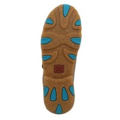 Twisted X Women's Turquoise Bomber Tooled Moc -Ariat Store WDM0148 03