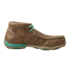 Twisted X Women's Teal/Bomber Alloy Toe Driving Moc -Ariat Store WDMAL01.04