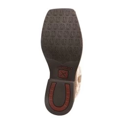 Twisted X Kid's Bomber And White Barbwire Square Toe Boot -Ariat Store YTH0010.03