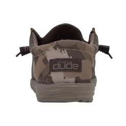 Heydude Hey Dude Men's Wally Funk Dark Brown Camo -Ariat Store back 4e5a945e 6880 415c b1e4 605031b1537e
