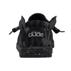 Heydude Hey Dude Wally Stretch Midnight Bunker Mens Shoe -Ariat Store back dca44d69 b5cf 4448 823a ff2188ef9b37