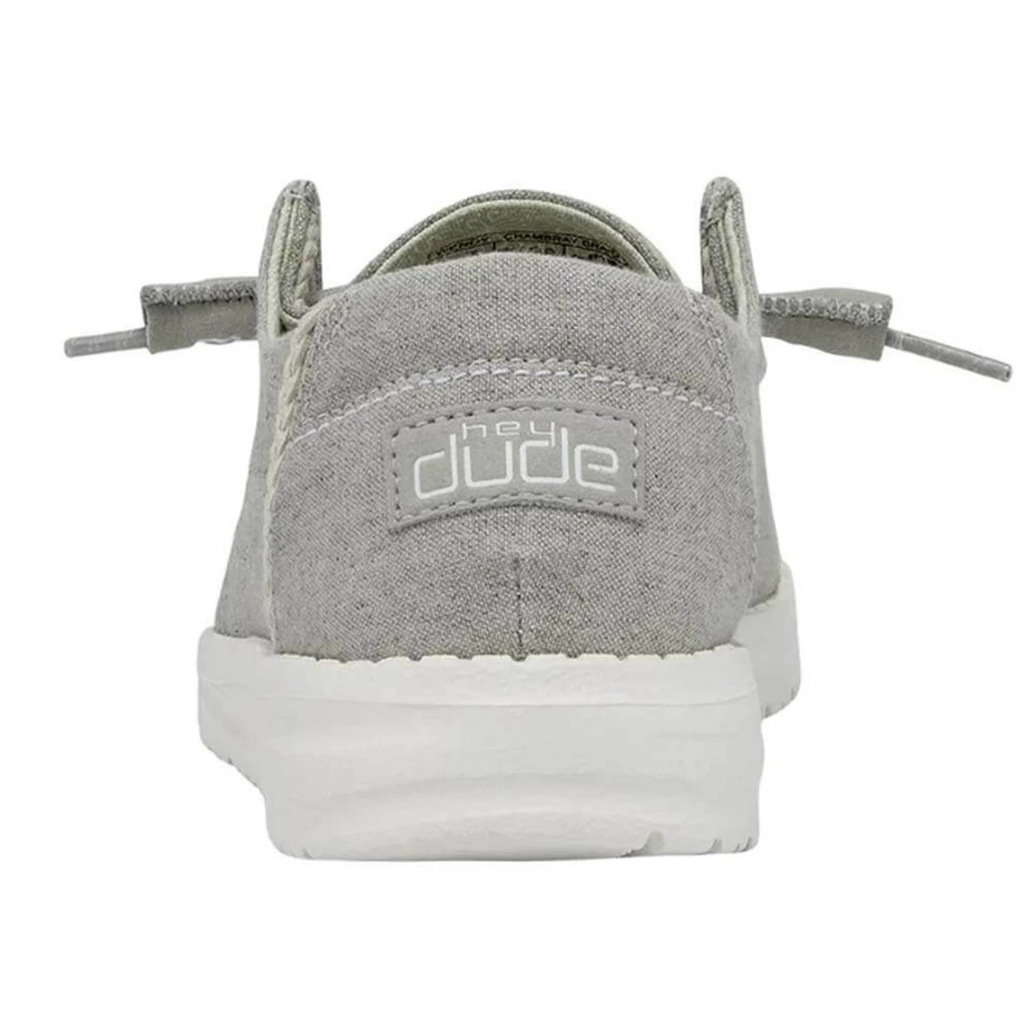 Heydude Hey Dude Youth Wendy Chambray Braid Grey Shoe 4 Heydude Hey Dude Youth Wendy Chambray Braid Grey Shoe - Image 4