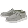 Heydude Hey Dude Youth Wendy Chambray Braid Grey Shoe