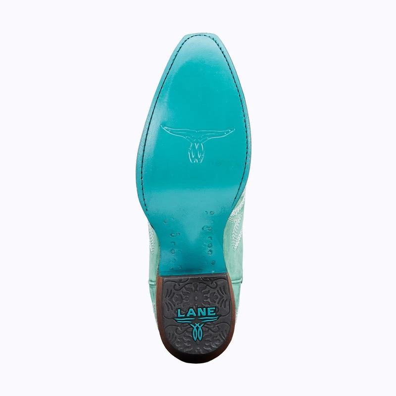Lane Saratoga Turquoise Bootie 5 Lane Saratoga Turquoise Bootie - Image 5