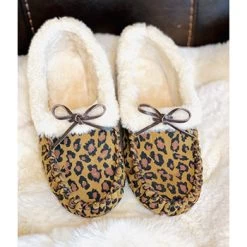 Leopard Moccasin Slippers -Ariat Store leopardsliperstop