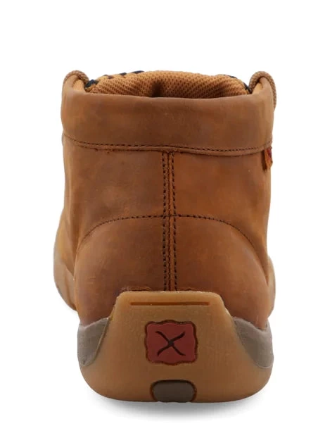 Twisted X Men's Saddle And Navy Weave Driving Moc 5 Twisted X Men's Saddle And Navy Weave Driving Moc - Image 5