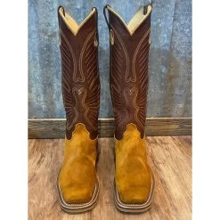 Olathe Weatbuck Kudu Boots -Ariat Store rust2